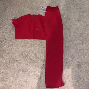 Figs Scrubs Red - XS/XST